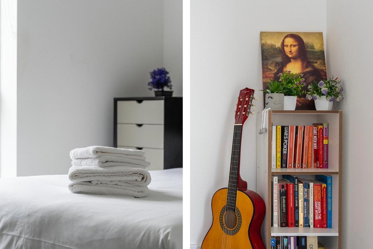 Deluxe Double Bed In Shared Apt Near Canary Wharf, City Airport & O2 Arena With Thames View Londra Exterior foto